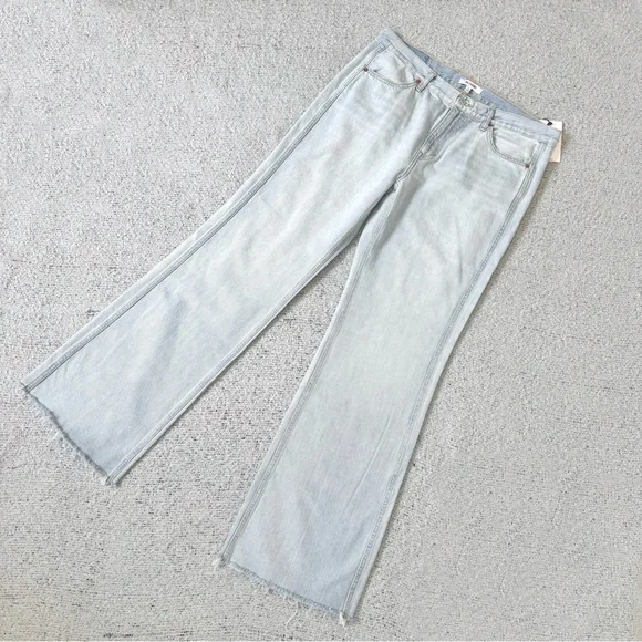 RE/DONE The Californian Mid Rise Panel Jeans Size 30